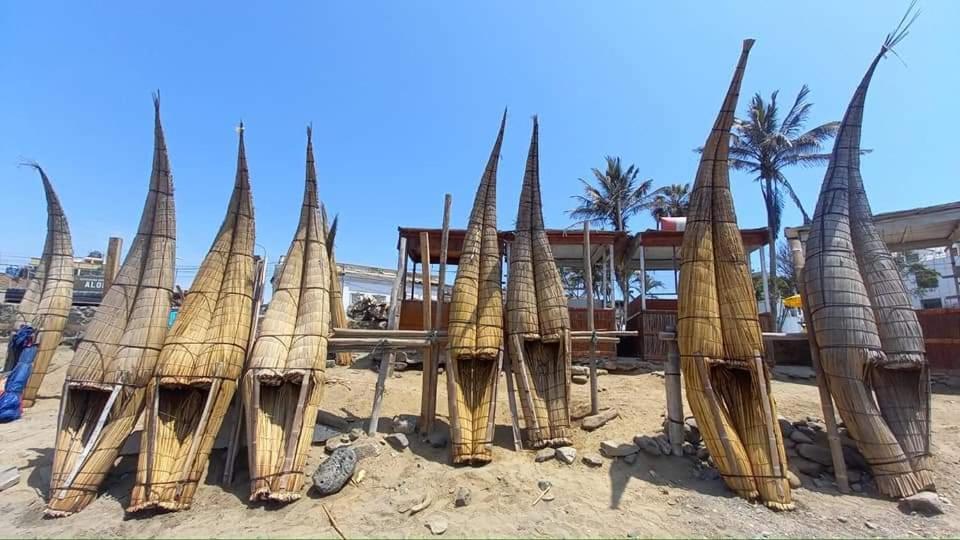 Villa Hospedaje Chanchan Cultural Lodge Trujillo Bagian luar foto